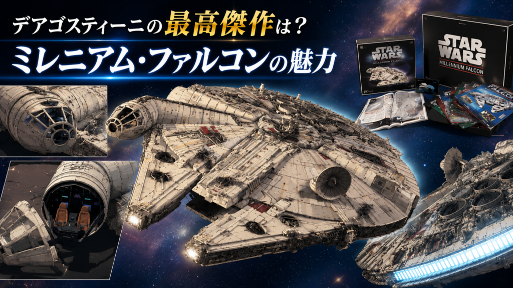 デアゴスティーニの最高傑作は？ミレニアム・ファルコンの魅力 | 分冊